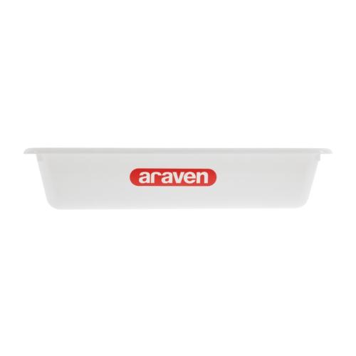 Araven Clear Food Storage Tray - 345x235x75mm