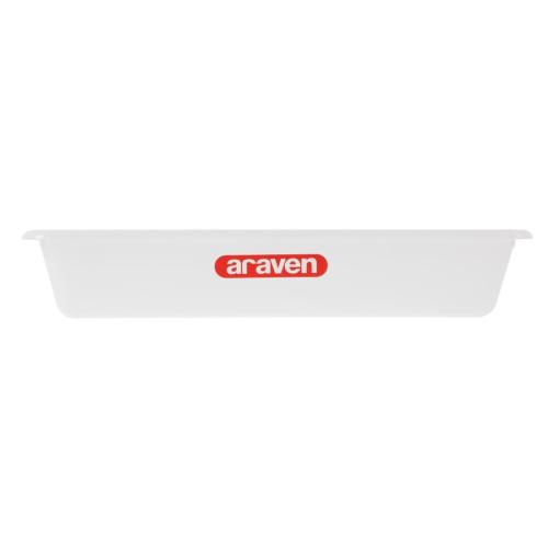 Araven Clear Food Storage Tray - 435x285x80mm