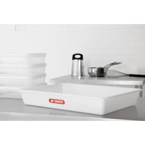 Araven Clear Food Storage Tray - 540x385x80mm