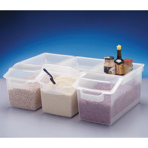 Araven Koala Display Bin Clear includes Lid 14Ltr