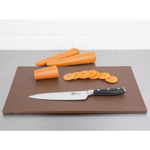 Hygiplas Low Density Chopping Board Brown - 450x300x10mm 17 3/4x12"