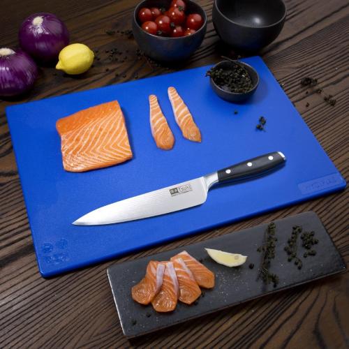 Hygiplas Low Density Chopping Board Blue - 450x300x10mm 17 3/4 x12"