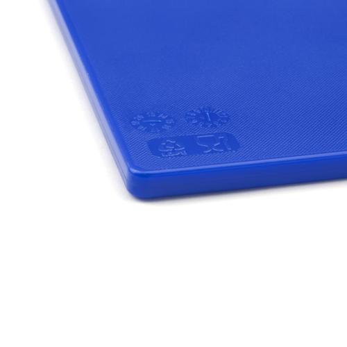Hygiplas Low Density Chopping Board Blue - 450x300x10mm 17 3/4 x12"