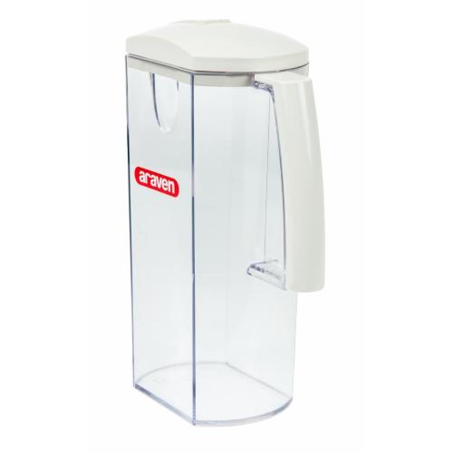 Araven White Service Jug with Lid - 2Ltr
