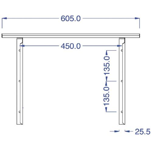 Lincat Wall Shelf for GR3 Gas Grill (B2B)