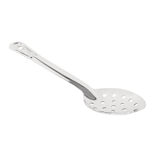 Vogue Serving Spoon Perforated St/St - 280mm 11"