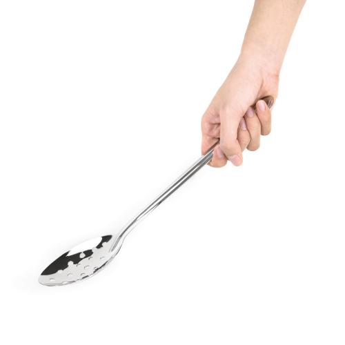 Vogue Serving Spoon Perforated St/St - 328mm 13"