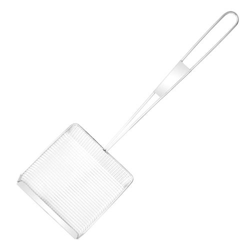 Vogue Chip Shovel St/St - 195mm 8" (Square Mesh)