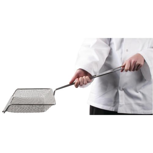 Vogue Chip Shovel St/St - 195mm 8" (Square Mesh)
