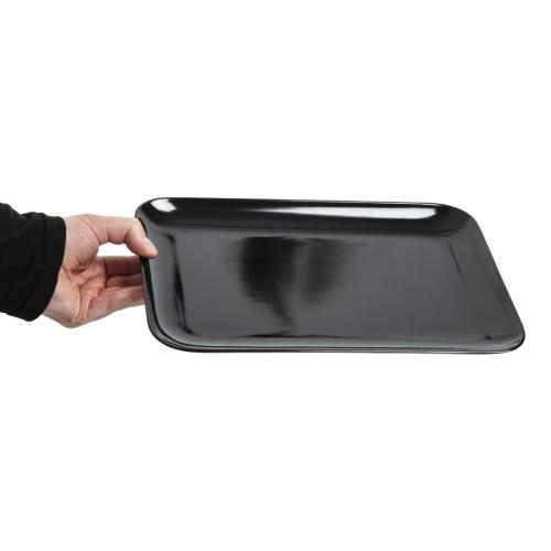 Tray Black Melamine - 334x230mm