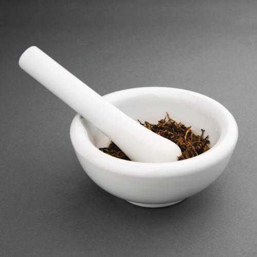 Vogue Porcelain Pestle & Mortar - 150mm 6"