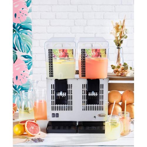 Santos Cold Drink Dispenser - 2 Bowl x 12Ltr