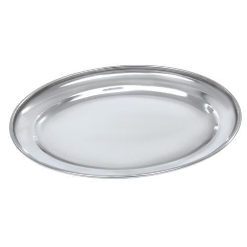 Olympia Oval Serving Tray St/St - 200mm 8"