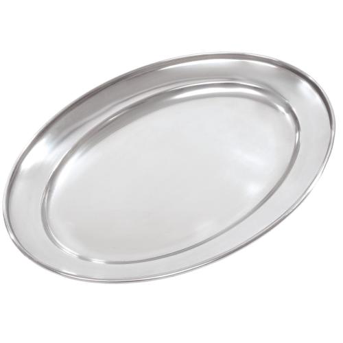 Olympia Oval Serving Tray St/St - 250mm 10"