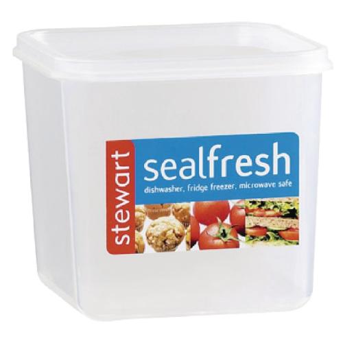 Stewart Seal Fresh Dessert Storer with Lid - 0.8Ltr 100x110x110mm