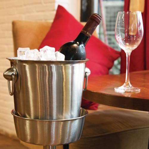Olympia Wine Bucket Stand St/St