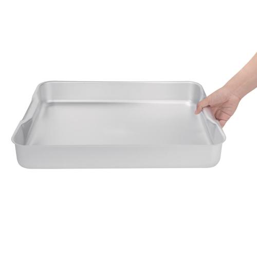 Vogue Roasting Dish Aluminium - 470x355x70mm 18 1/2x14x2 3/4"