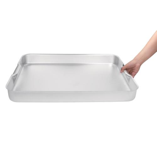 Vogue Roasting Dish Aluminium - 610x455x70mm 24x18x2 3/4"