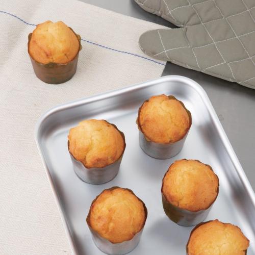 Vogue Bakewell Pan Aluminium - 320x215x40mm 12 1/2x8 1/2x1 1/2"