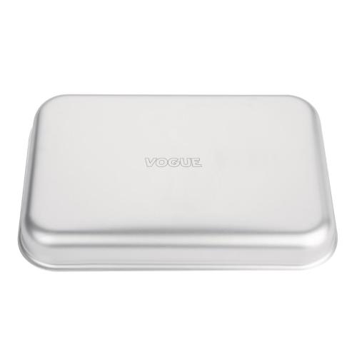 Vogue Bakewell Pan Aluminium - 320x215x40mm 12 1/2x8 1/2x1 1/2"