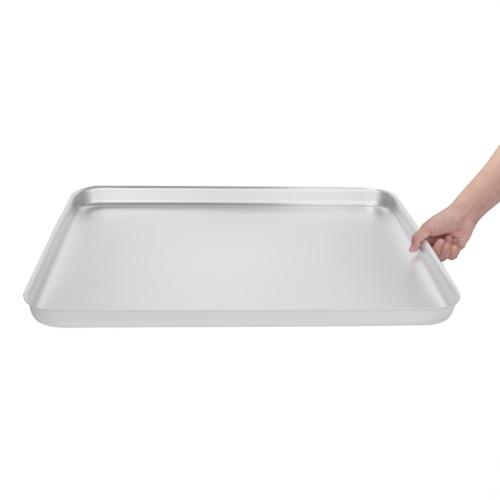 Vogue Bakewell Pan Aluminium- 610x455x40mm 24x18x1 1/2"