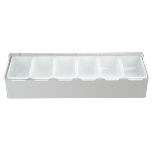 Olympia Condiment Box St/St - 6x 1pint