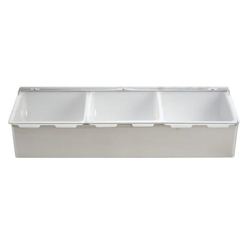 Olympia Condiment Box St/St (3x2pint)