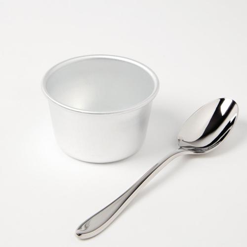 Vogue Dariole Moulds Aluminium - 40x65mm 1 1/4x2 1/4" 3 1/2fl oz (Set 6)