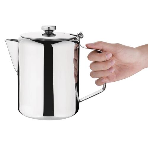 Olympia Concorde Coffee Pot St/St Mirror Finish - 1400ml 48oz