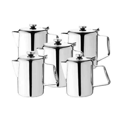 Olympia Concorde Coffee Pot St/St Mirror Finish - 1400ml 48oz