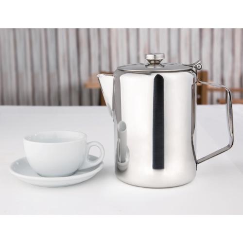 Olympia Concorde Coffee Pot St/St Mirror Finish - 1990ml 67.2fl oz