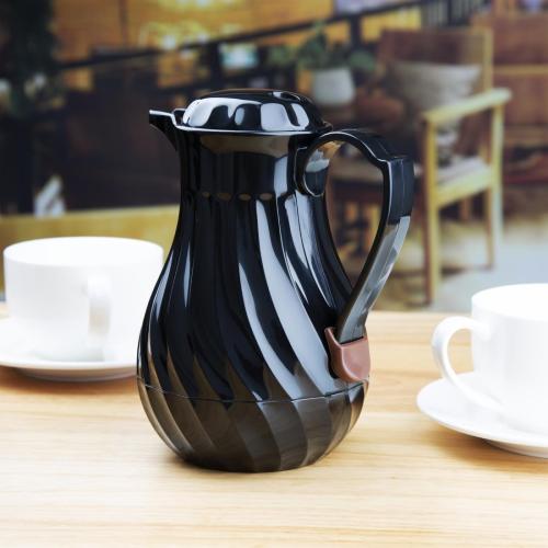 Connoisserve Insulated Swirl Jug Black - 0.6Ltr 20oz