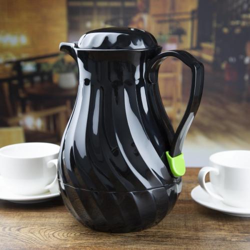 Connoisserve Insulated Swirl Jug Black - 1.8Ltr 64oz