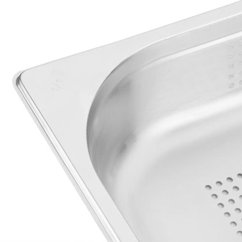 Vogue Perforated St/St - GN 1/1 65mm