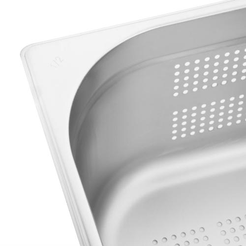 Vogue Perforated St/St - GN 1/2 150mm