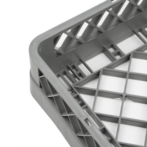 EDLP Vogue Dishwasher Open Cup Basket/Rack - 500x500mm 20x20"