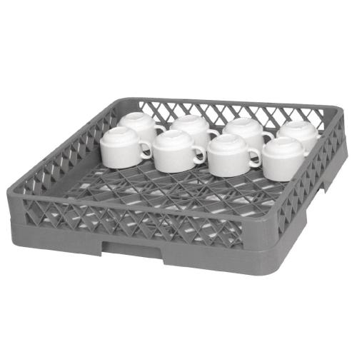 EDLP Vogue Dishwasher Open Cup Basket/Rack - 500x500mm 20x20"