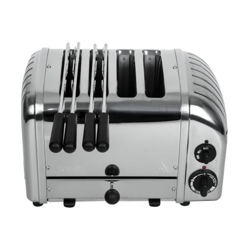 Dualit Stainless 2+2 Combi Toaster