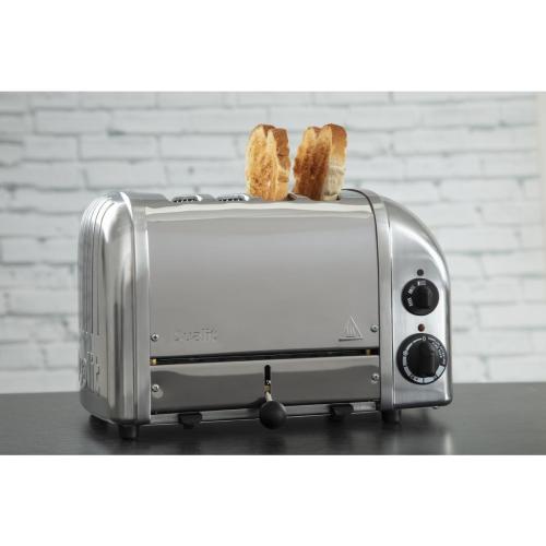 Dualit Stainless 2+2 Combi Toaster