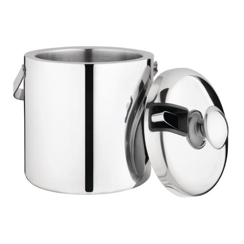 Olympia Ice Bucket with Tongs - 1.23Ltr