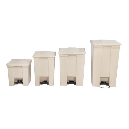 Rubbermaid Step-On Container Beige - 30.5Ltr