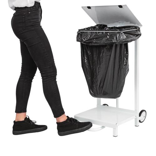 Jantex Standing Sack Holder with Wheels