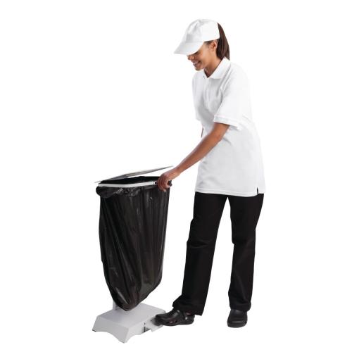 EDLP Jantex Free Standing Sack Holder White