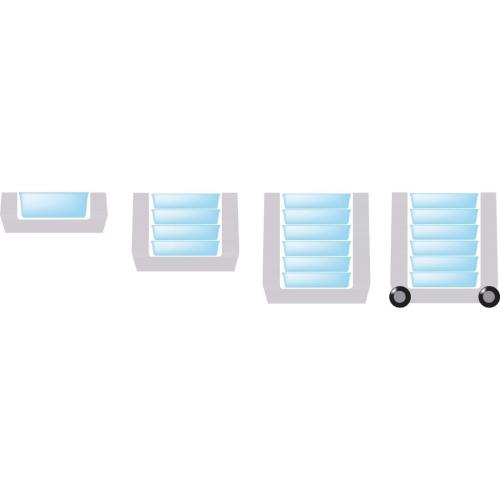 Rubbermaid Catermax 100 Insulated Food Carrier Platinum