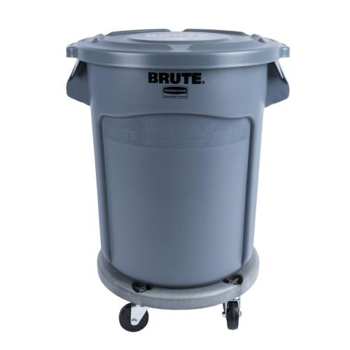 Rubbermaid Round Brute Container Grey - 75.7Ltr
