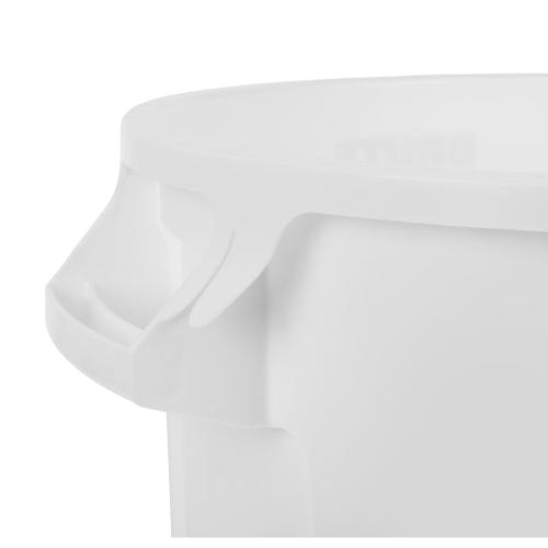 Rubbermaid Round Brute Container White - 37.9Ltr