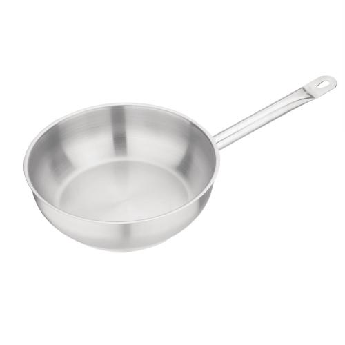 Vogue Flared Saute Pan St/St - 240mm 3Ltr 103fl oz