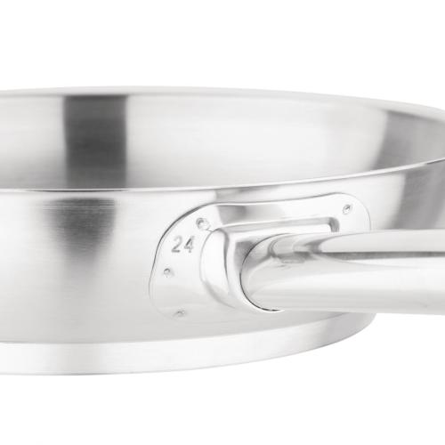 Vogue Frypan St/St - 240mm 9 1/2"