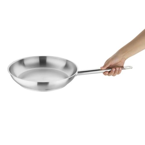 Vogue Frypan St/St - 280mm 11"