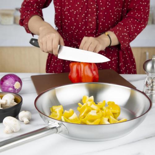 Vogue Frypan St/St - 280mm 11"